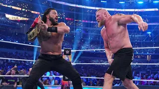 Roman Reigns Vs Brock Lesnar | Winner Takes All | Wrestlemania 38 | Title Unification