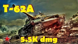 WOT XBOX/PS4: T-62A Fisherman's Bay [5.5K dmg]