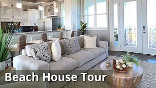 Luxury Beach House Tour : Vacation Home Tour in Galveston, TX