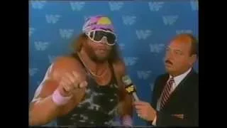 Macho Man Randy Savage Interview (10-03-1987)