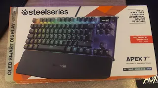 Steelseries Apex 7 TKL - Unboxing, Review and Sound test