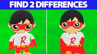 Tag with Ryan - Find The Difference - Red Titan