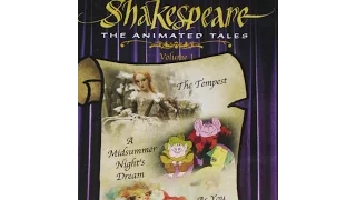 Shakespeare: The Animated Tales : A Midsummer Night's Dream