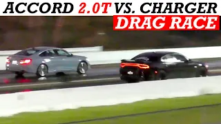 2022 Honda Accord Sport 2.0T vs. 2021 Dodge Charger RT 5.7