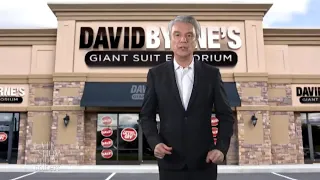 David Byrne's Giant Suit Emporium (2018 commercial)