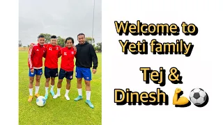 Tej & Dinesh Welcome to The yeti family ❤️