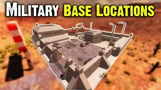 7 Days To Die Military Base Locations Navezgane - Alpha 18