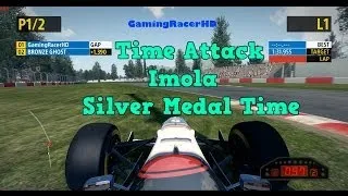 F1 2013 Classic Edition - Time Attack: Imola Silver Medal Time (1080p HD)