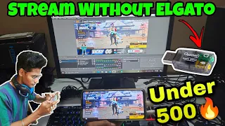 How to Live stream in mobile without Elgato in Tamil