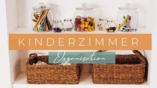 Ordnung im Kinderzimmer 💛 Kinderzimmer Aufbewahrung💛 Kinderzimmer aufräumen, organisieren 💛