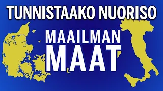 Tunnistaako Nuoriso maailman maat