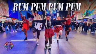 [KPOP IN PUBLIC NYC] f(x) (에프엑스) - 첫 사랑니 (Rum Pum Pum Pum) Dance Cover by Not Shy Dance Crew