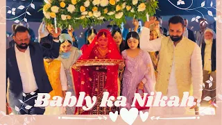 Bubbly ka Nikah aur Bidaai | Shadi chorr ke wapas jana pada 😔 | saba khalid vlog