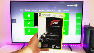 Xbox 360: Forza Motorsport 3 on a 4K TV - POV Gameplay