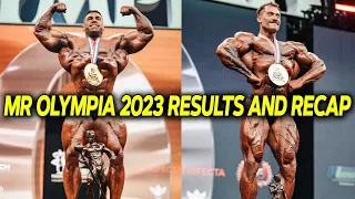 Mr Olympia 2023 Recap & Results: Derek Lunsford WINS OPEN & Chris Bumstead WINS CLASSIC PHYSIQUE