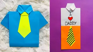 Try These TWO Father's Day Cards / Shirt and Tie Greeting Cards for Father's Day