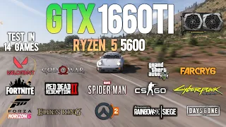 GTX 1660 Ti Test in 14 Games in late 2022 ft Ryzen 5 5600 non x
