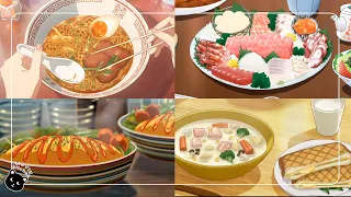 A Collection Of Food In Animation #2