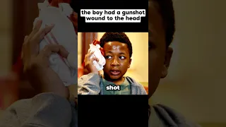 The boy had a gunshot wound to the head #shorts