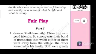 Fair play//Unit 7//class6th// NCERT//Honeysuckle//Hindi explanation