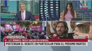 144 votos a favor y 109 contra para la Ley: qué votó cada diputado