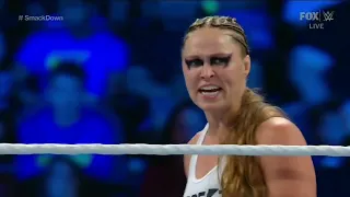 WWE SMACKDOWN RONDA ROUSEY & LIV MORGAN VS NATALYA & SONYA DEVILLE 07/29/22