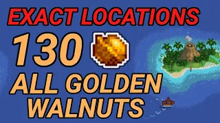 Where to find ALL 130 Golden Walnuts (+ Fossils Locations) | Stardew Valley 1.5