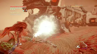 Killing a Thunderjaw on Ultra Hard in 30 seconds