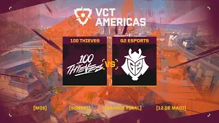 100 Thieves x G2 Esports (Mapa 3: Sunset) | VCT Americas