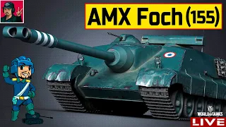 🔥 AMX 50 Foch (155) - РЕДКИЙ ГОСТЬ В РАНДОМЕ 😂 World of Tanks