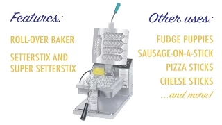 Gold Medal 5044 Waffle Dog Baker