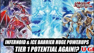 Infernoid & Ice Barrier HUGE Powerups! Tier 1 Yu-Gi-Oh! Potential Again!?