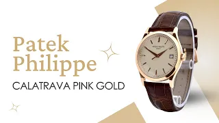 PATEK PHILIPPE CALATRAVA PINK GOLD