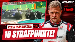 Nächsten Strafpunkte für Magnussen nach Crash mit Sargeant - Günther Steiner kritisiert Dänen scharf