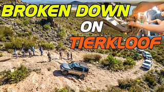 TIERKLOOF 4X4 TRAIL - WE BROKE DOWN IN THE MOUNTAIN