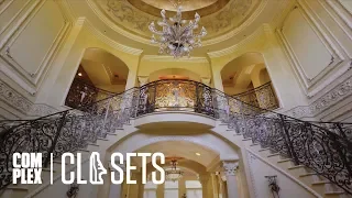 NFL Star Antonio Brown Shows Off His Insane Mansion and Sneaker Collection On Complex Closets