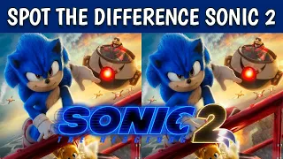 Sonic The Hedgehog Find The Difference | Spot the differences Sonic Pictures | Sonic Puzzles Game