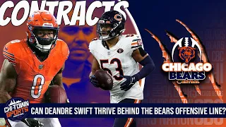 Can DeAndre Swift Thrive Behind The Bears Offensive Line? | TJ Edwards Most underpaid Bears?