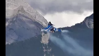 Rafale Display in the Stunning  Switzerland Mountains!!! Sion Airshow