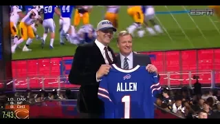 Bills Select QB Josh Allen With 7th Overall Pick | 2018 NFL Draft | Apr 26, 2018