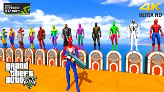 GTA 5 Epic Ragdolls Spiderman |Spiderman Vs Super Heros | Jump Fails (Euphoria Physics)GTA V Ep.151