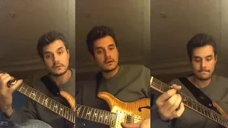 John Mayer | Instagram Live Stream | 19 November 2017 [ Learning Play Guitar w/ Jonh Mayer ]