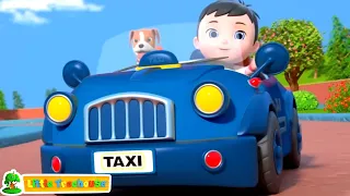 Wheels On The Taxi, Street Vehicles and Nursery Rhymes for Kids