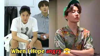 When J hope angry 😤😤 // jhope angry moments //