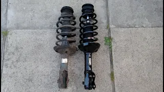 Разборка и сборка передней стойки Пассат Б3 и Б4 | Dis./Assembly Front Shock Absorber  Passat B3/B4