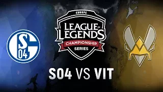 S04 vs. VIT  - Week 3 Day 1 | EU LCS Spring Split |  FC Schalke 04 vs. Team Vitality (2018)