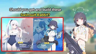 [Blue Archive] Should you get and build Swimsuit Rabbit Platoon?