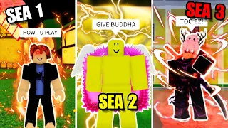 Every BLOXFRUIT Sea BE LIKE.. (ROBLOX FUNNY MOMMENTS)