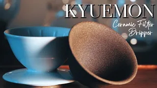 『Ceramic Filter Dripper』🪨💧 | KYUEMON | Pourover Coffee