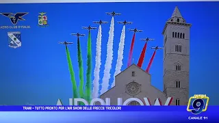 Trani - Tutto pronto per l'air show delle frecce tricolori